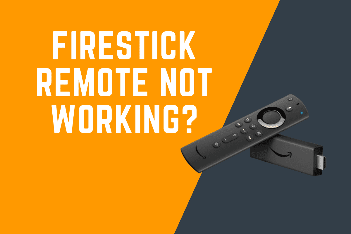 Close-up image of a Firestick remote with visual indicators for troubleshooting steps, highlighting connectivity issues and repair hints.